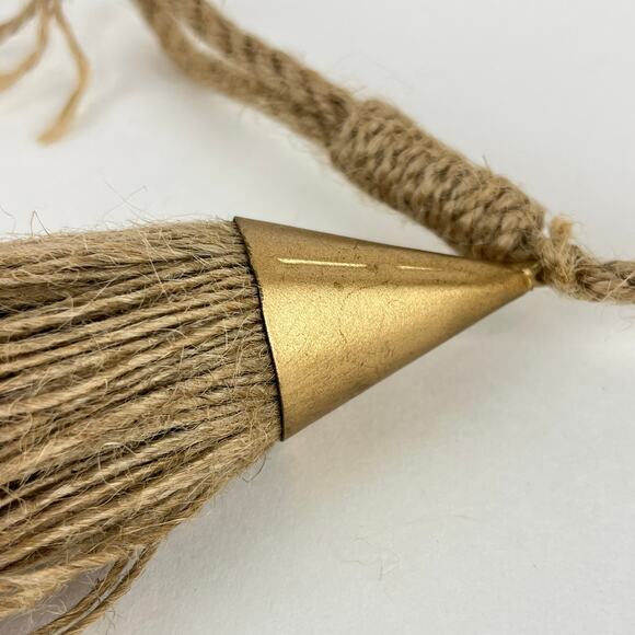 Ballard Designs Natural Oversized Tassel Garland - Picture 4 of 5